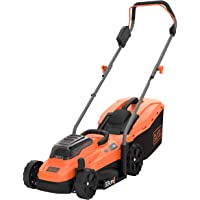 Los mejores  - BLACK+DECKER BCMW3318L2-QW - Cortacésped a batería 18V- ancho de corte 33cm- con 2 baterías litio de 2.5Ah